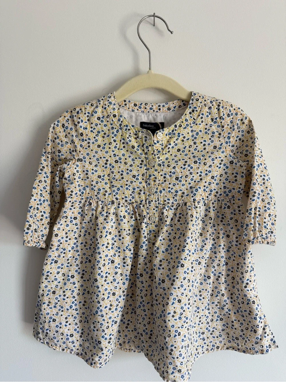 babyGap floral cotton dress, 6-12m